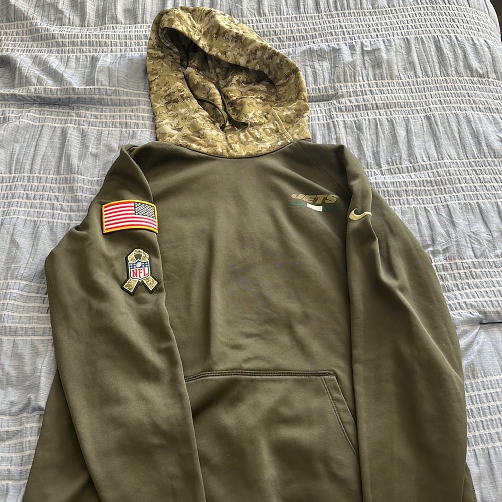 NY Jets salute to service Military Hoodie